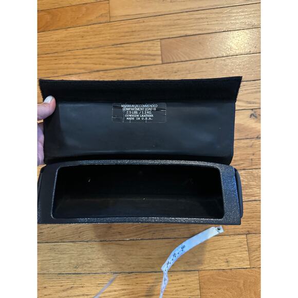 Harley-Davidson Genuine Leather Dash Pouch Fairing Storage Compartment USA - Picture 4 of 6